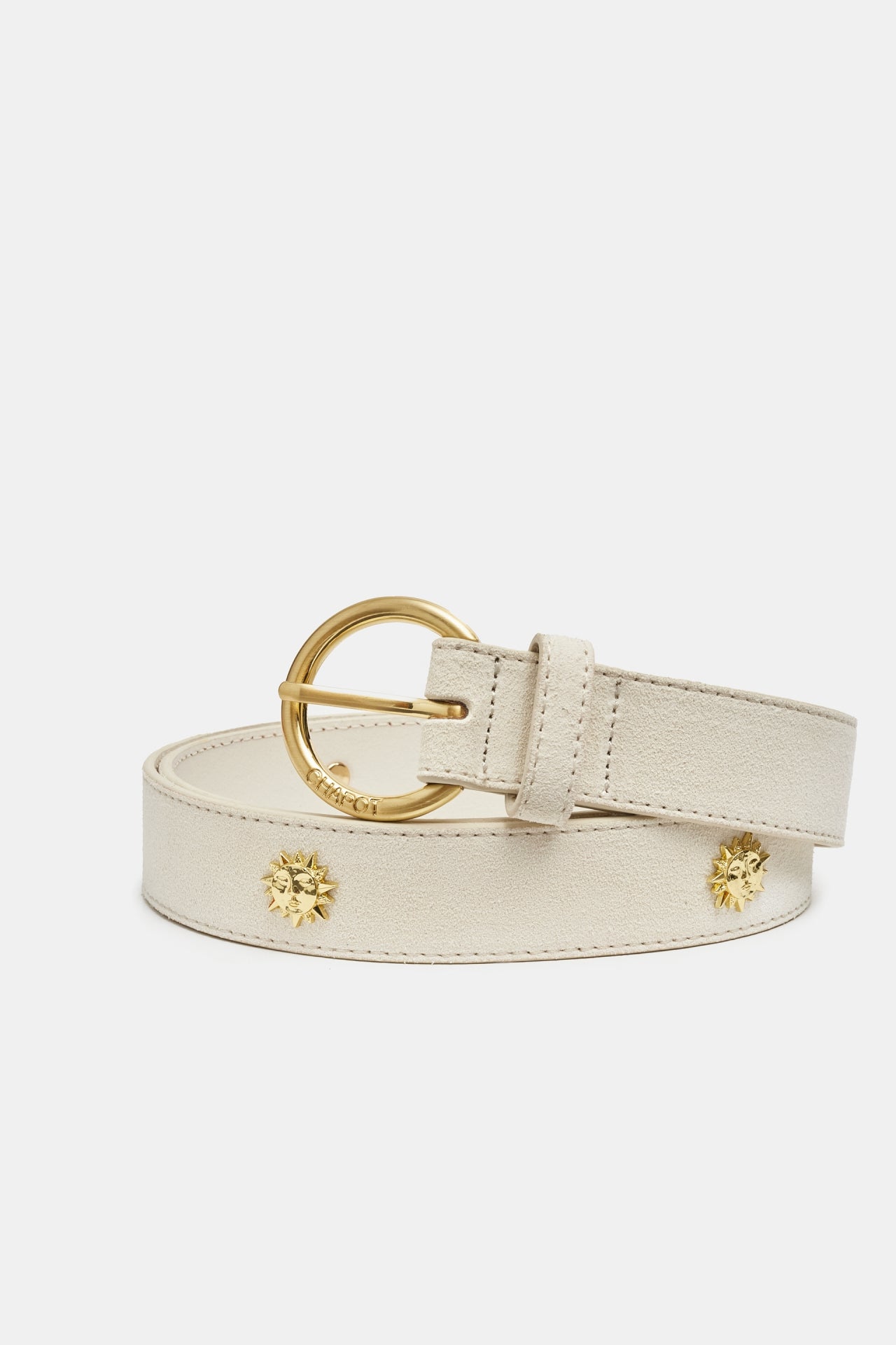 STUDDED SUN BELT COSY WHITE | FABIENNE CHAPOT