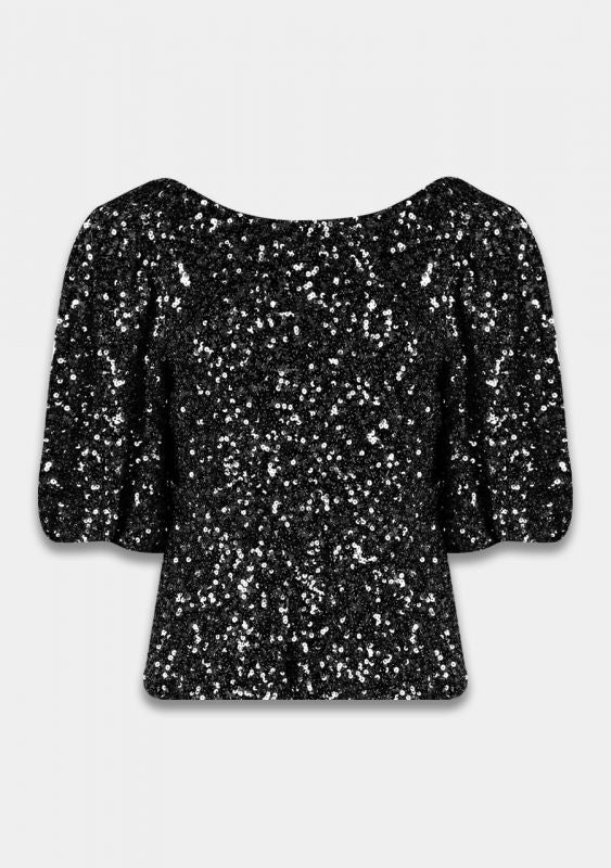 MARSJA TOP BLACK | HARPER & YVE