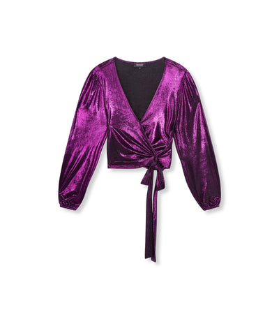 VAIRA BLOUSE PURPLE | REFINED DEPARTMENT