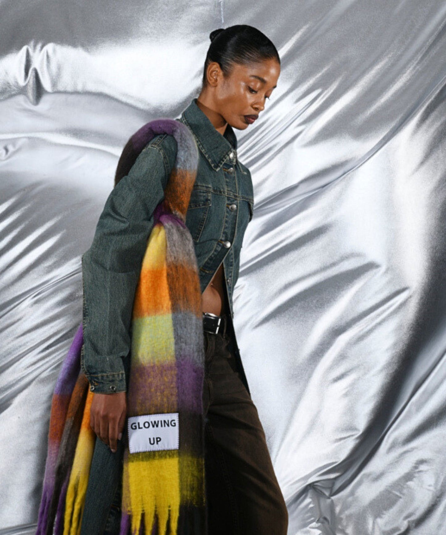 GLOWING UP MAXI SCARF | VERB TO DO