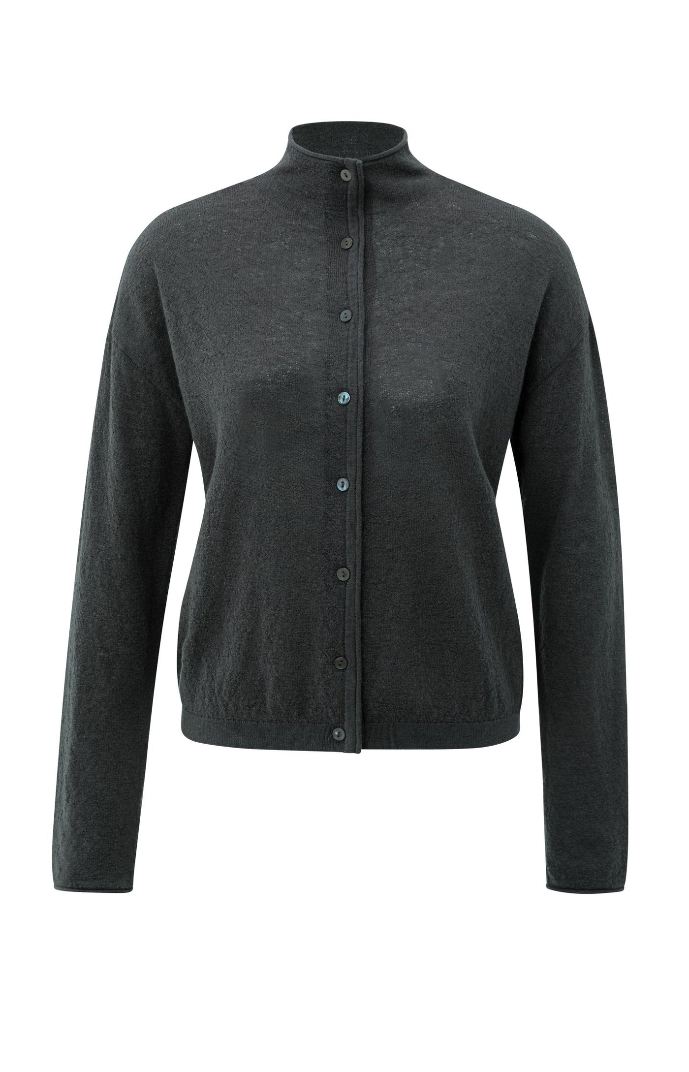 GEBREID VEST MET HOGE HALS | YAYA